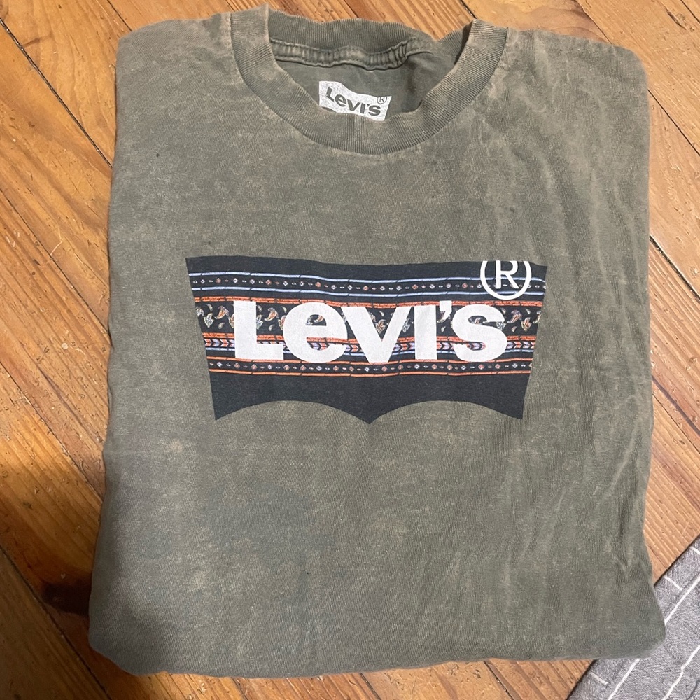 Long sleeve LEVI western logo shirt